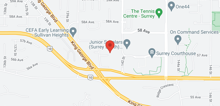 map of 14155 57 AVENUE